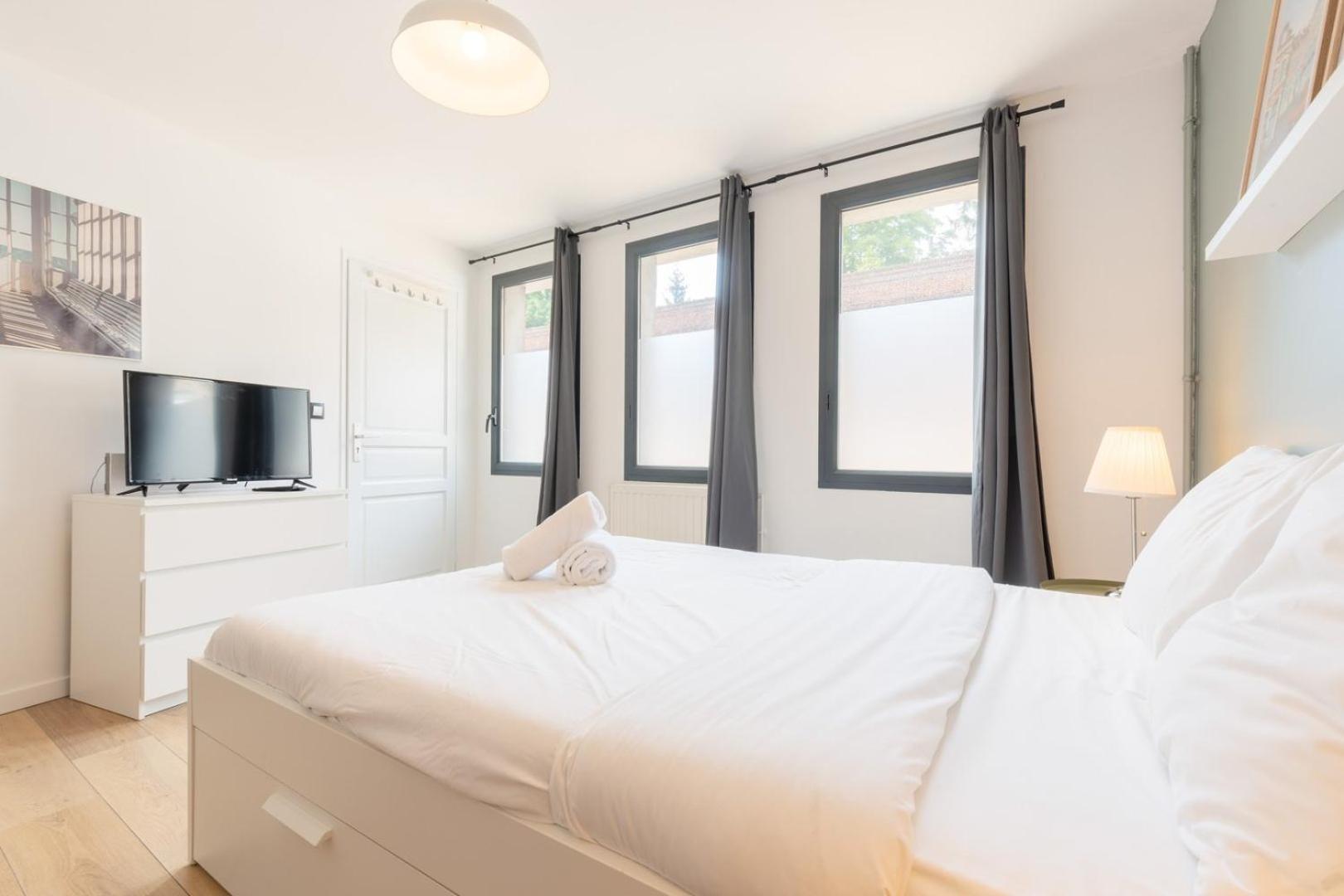 Vieux Lille : Equipped Studio Exterior foto